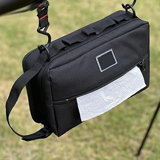 Extended Roll Paper Holder, Outdoor Camping Paper Towel Pack, Large Capacity Waterproof Oxford Fabric Tableware Storage Bag, Portable Tissue Box Bag