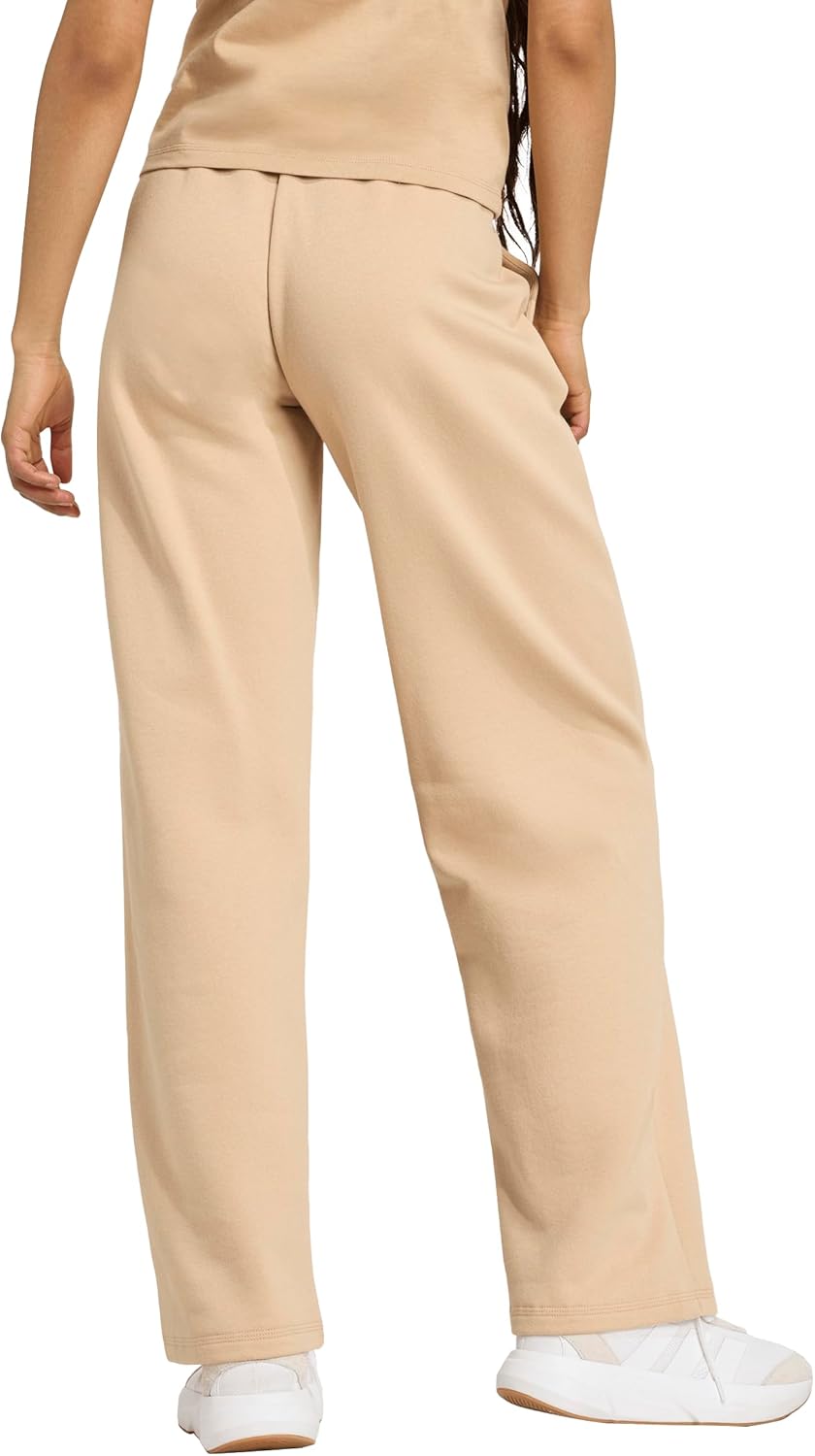 Adidas Womens Essentials Small Logo Feelcozy Open Hem Pants - Image 3