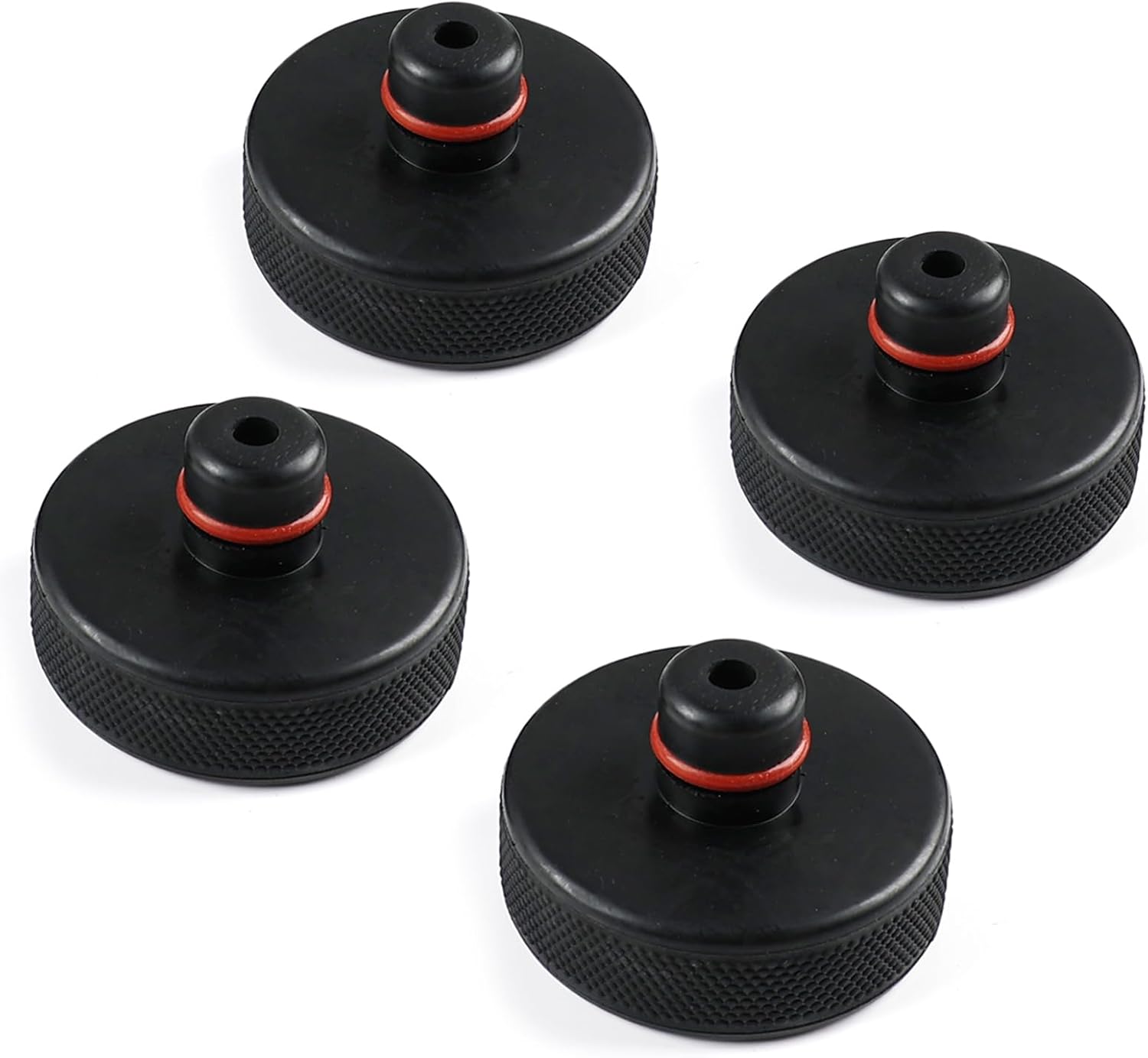 Lifting Jack Pad Set for Tesla Model 3 S X Y, 4 Pack with Storage Case, Jack Point Adapter for Safe Lifting (Black)