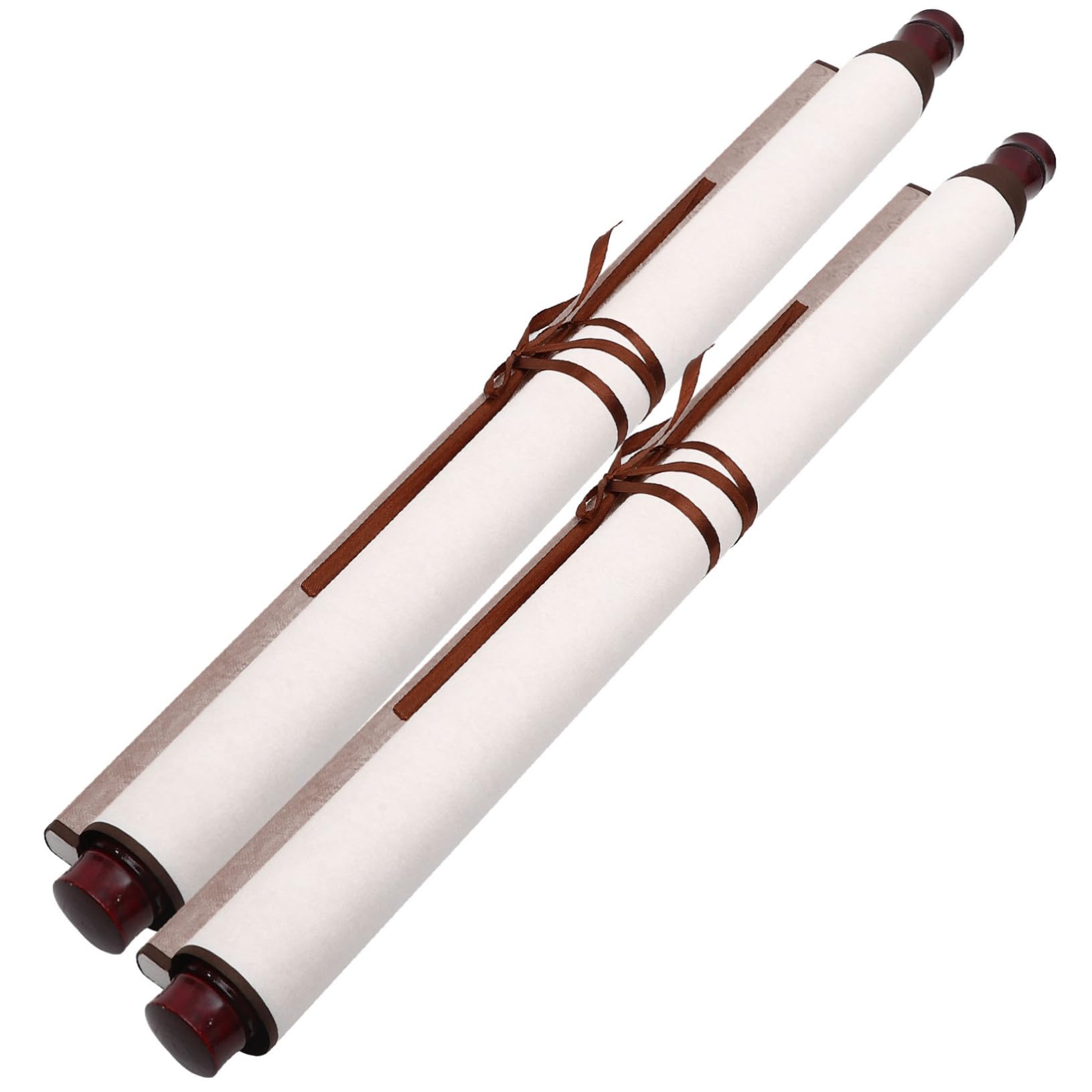 TEHAUX 2Pcs blank painting scroll chinese calligraphy paper painting supplies wall paint chinese art paper scroll calligraphy wall scrolls drawing scrolls multi-function calligraphy paper