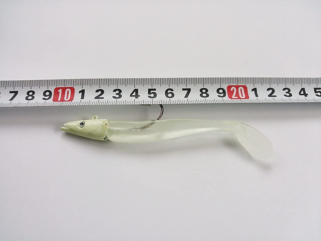 Amazon.co.jp: 魚の頭 ジグヘッド ＋ ワーム 18g 5色 セット