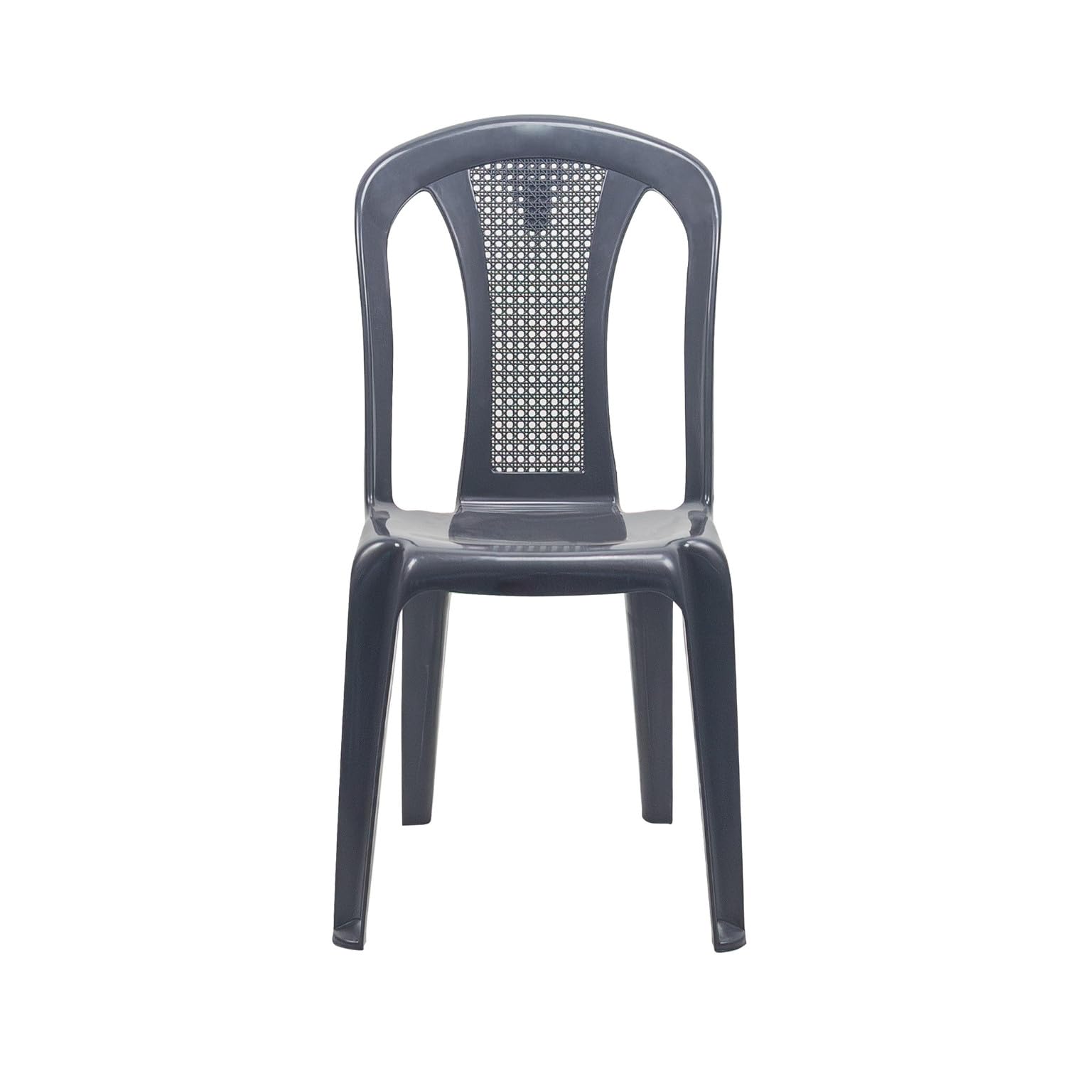 7H SEVEN HOUSE Pack 12 Sillas de Exterior Apilables sin Reposabrazos Napoli 49x42x88cm 7house