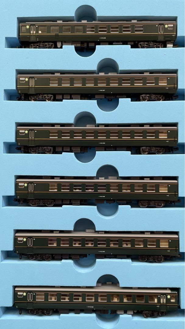 マイクロエース A-1855 12系 白樺・モスグリーン＋黒 マイクロエース A