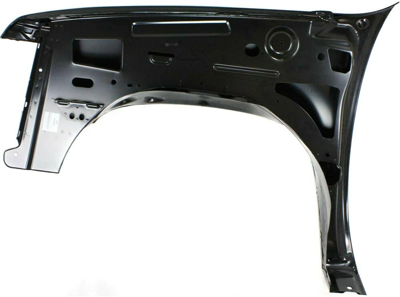 1pc Quarter Panel Repair Quarter Panel Patch Front Right Passenger Side Steel Black Primed for Chevy for Avalanche for Tahoe for Suburban 1500/2500 Car without Molding Holes