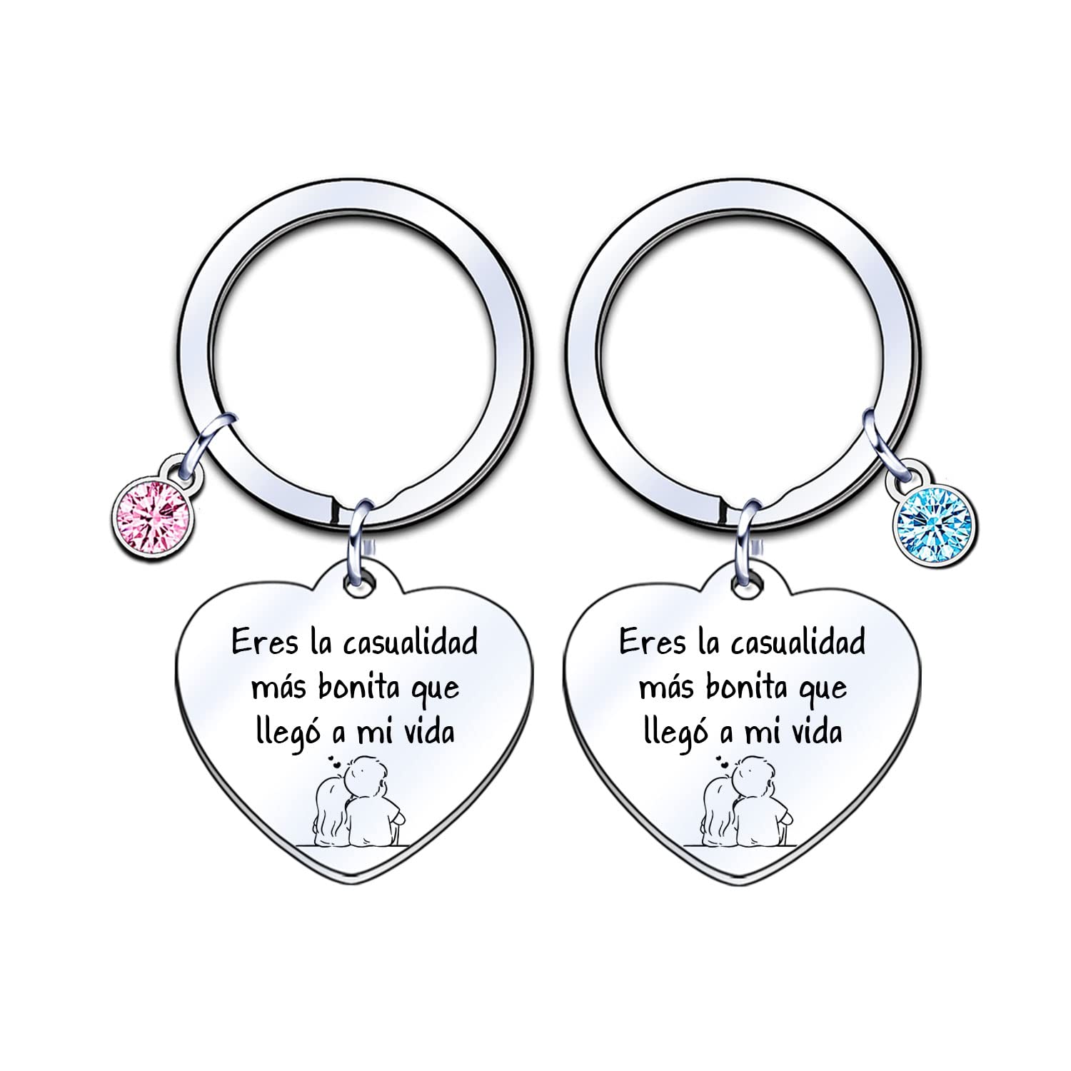 ZYMGUO Llavero Regalo Pareja,Originales Llavero de Pareja casa Llavero Personalizado de Pareja Regalo de San Valentín regalos aniversario para parejas