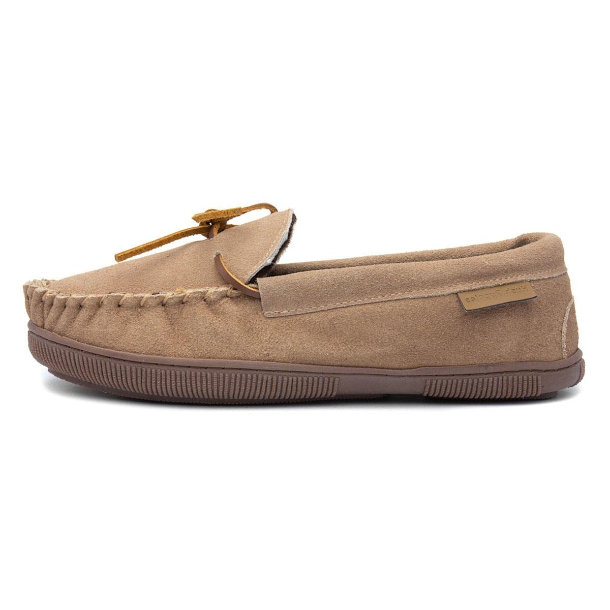 Hush Puppies Ace Mens Moccasin & Full Slippers Tan 11 UK