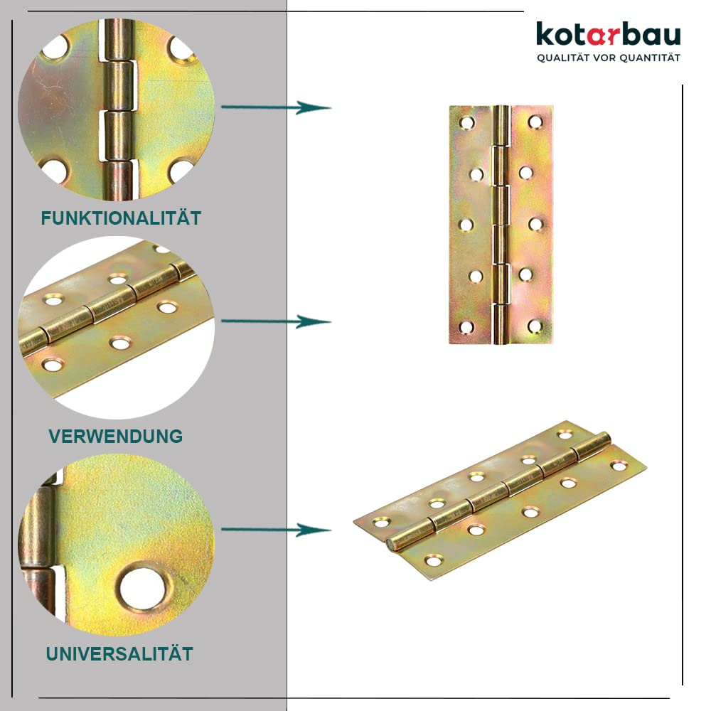 KOTARBAU® Kistband scharnier opgerolde tafelband