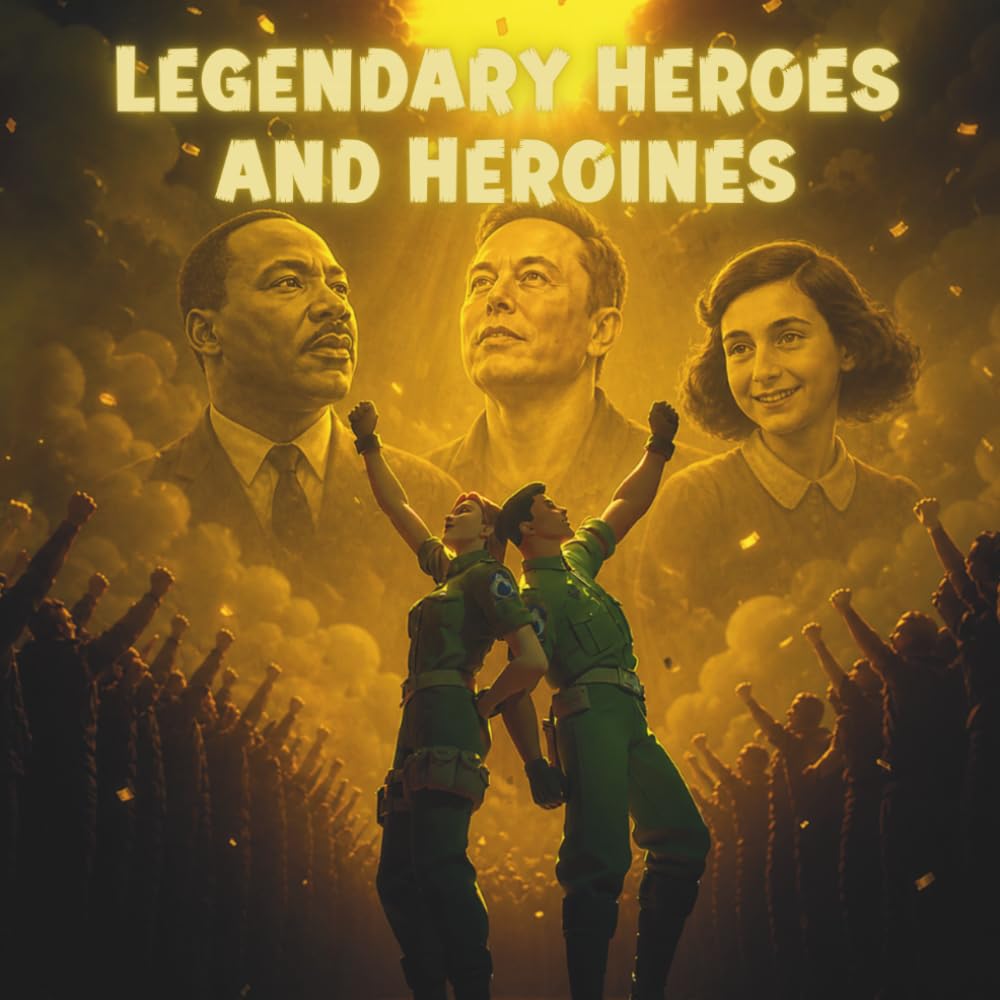 Legendary Heroes and Heroines: Discover Historical Figures, Innovators, Leaders, and Legends from World History for Ages 8+