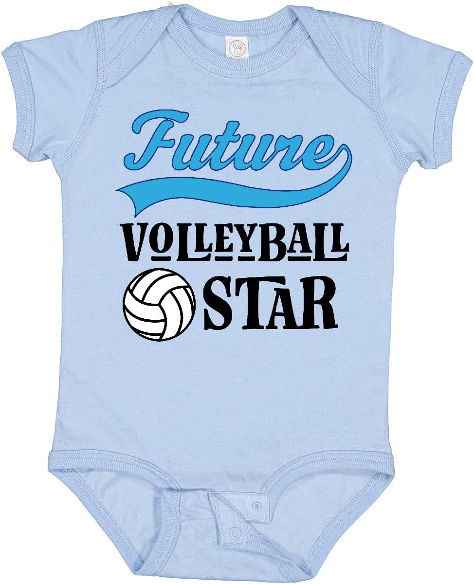 inktastic Future Volleyball Star Baby Bodysuit