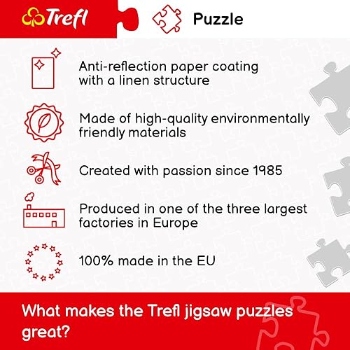 Miniatura 6 de Trefl Afternoon Idyll - Rompecabezas de 4000 piezas con impresión roja de 54 x 38 pulgadas, rompecabezas de bricolaje, diversión creativa,