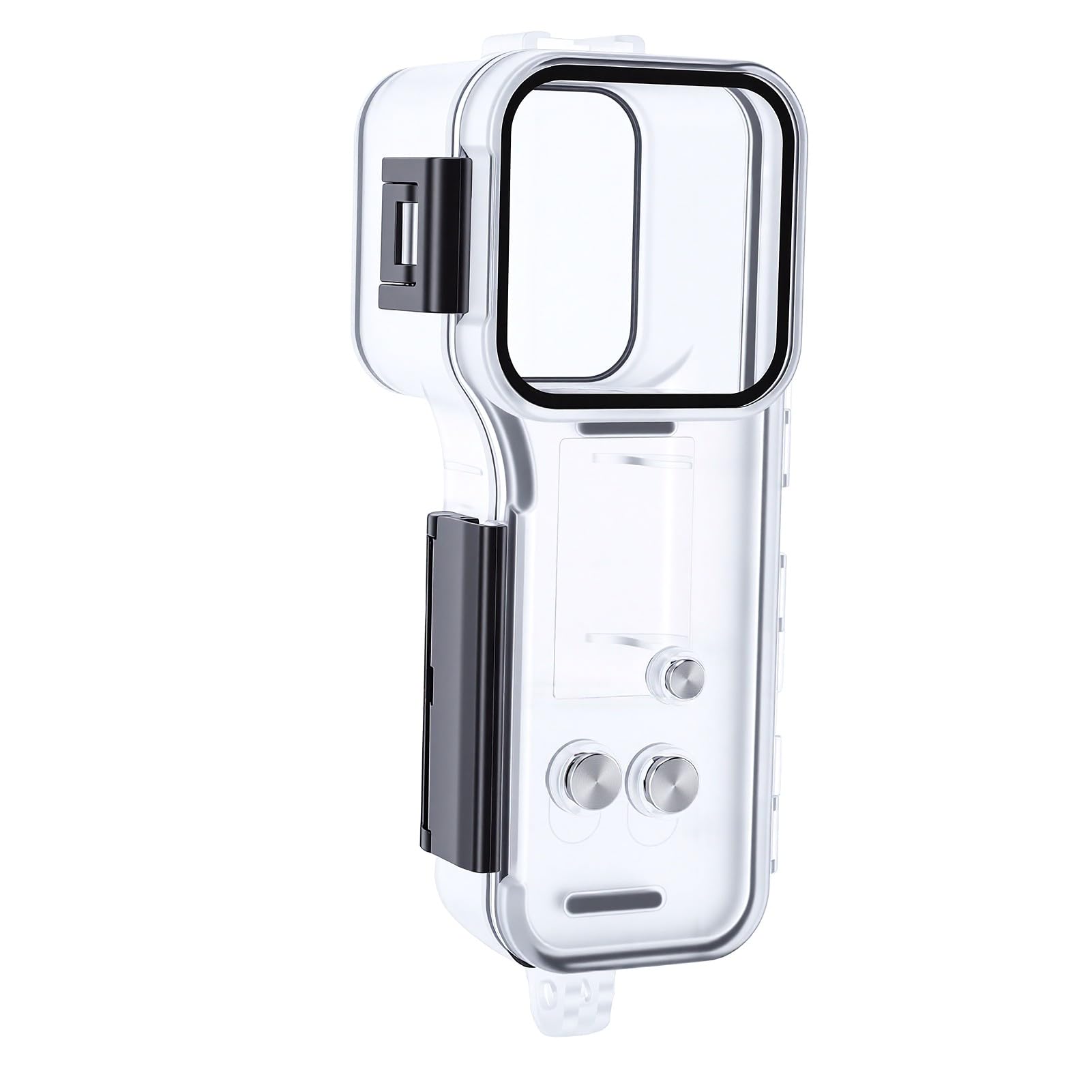 Jectse Custodia Impermeabile IPX8 per 4 Action Camera, Custodia Subacquea da 164 Piedi con Vetro Antiriflesso, per Snorkeling, Immersioni, Surf