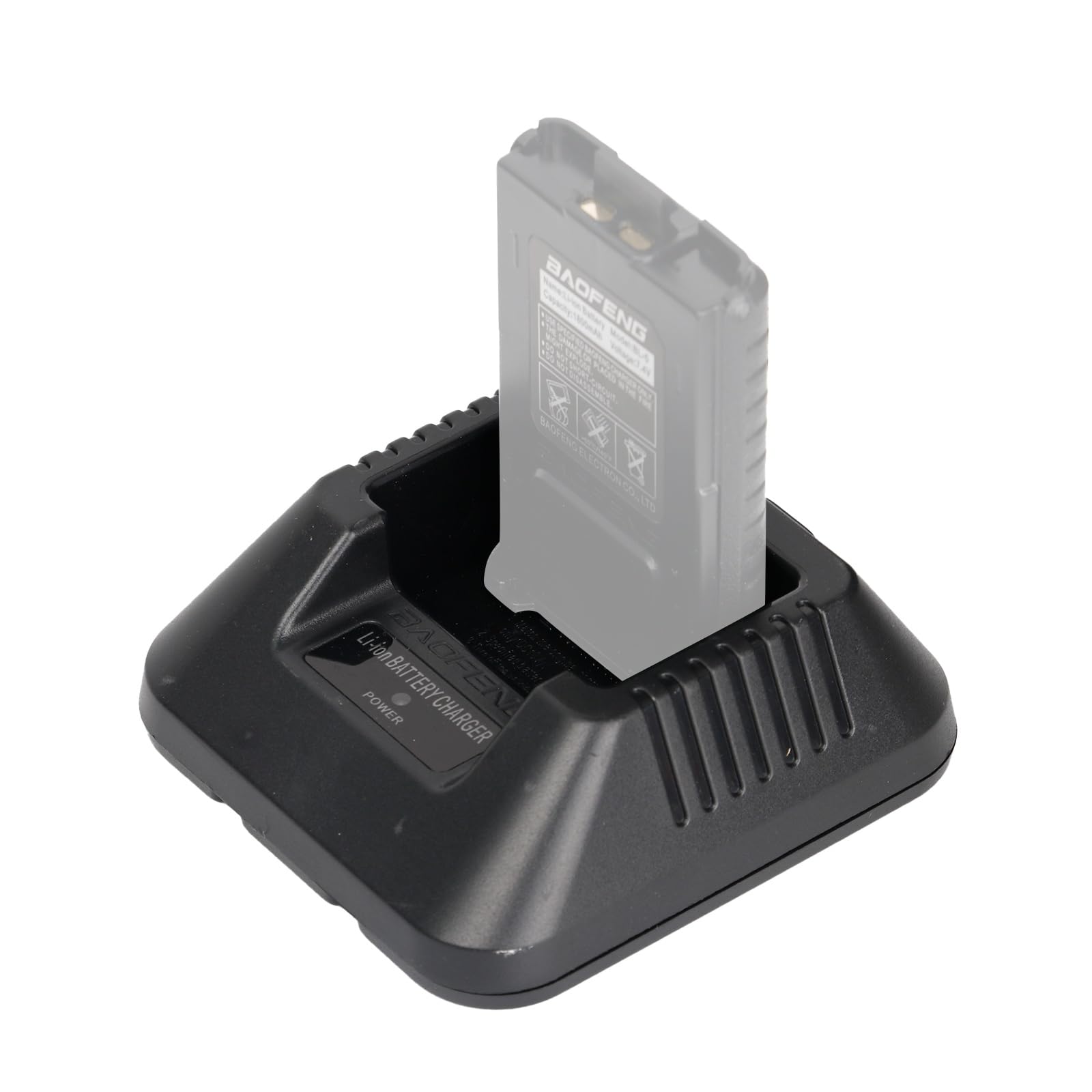 Caricabatteria Desktop Per Radio Baofeng UV-5R E Modelli Simili - Batterie Li-Ion BL-5/BL-5L - Foto 4