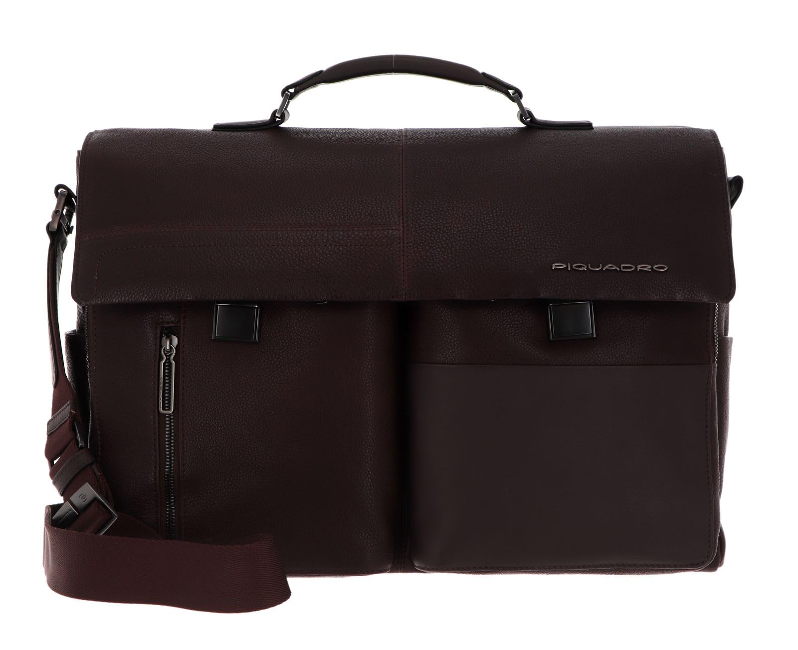 PIQUADRO Ronnie Cartella in pelle 43 cm Scomparto per laptop