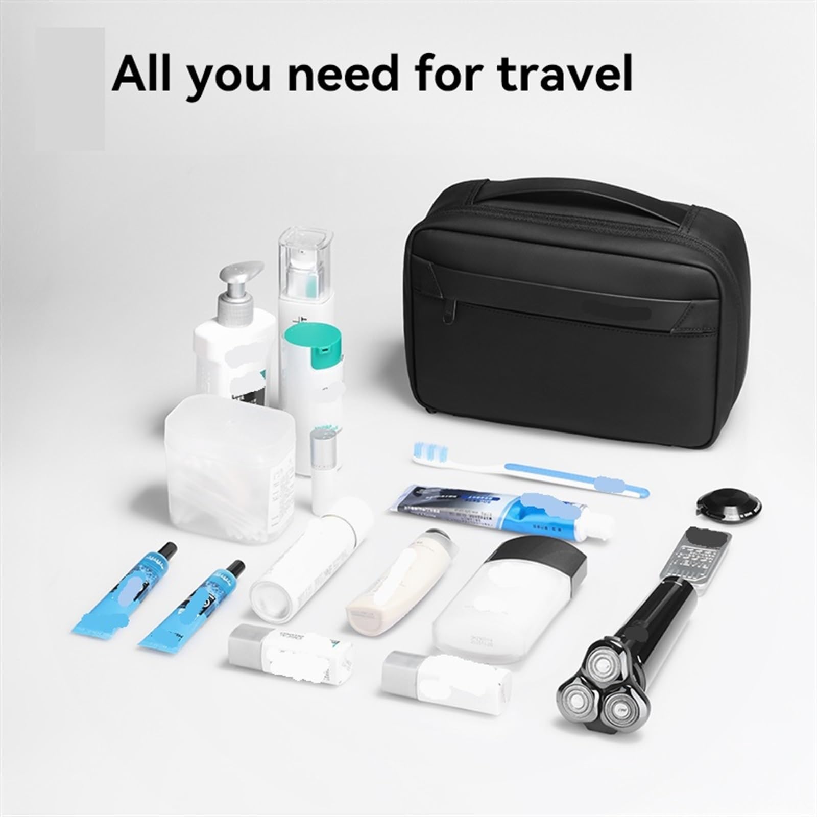 Borsa da Toilette Impermeabile Borsa da toilette viaggio Separazione asciutta e bagnata