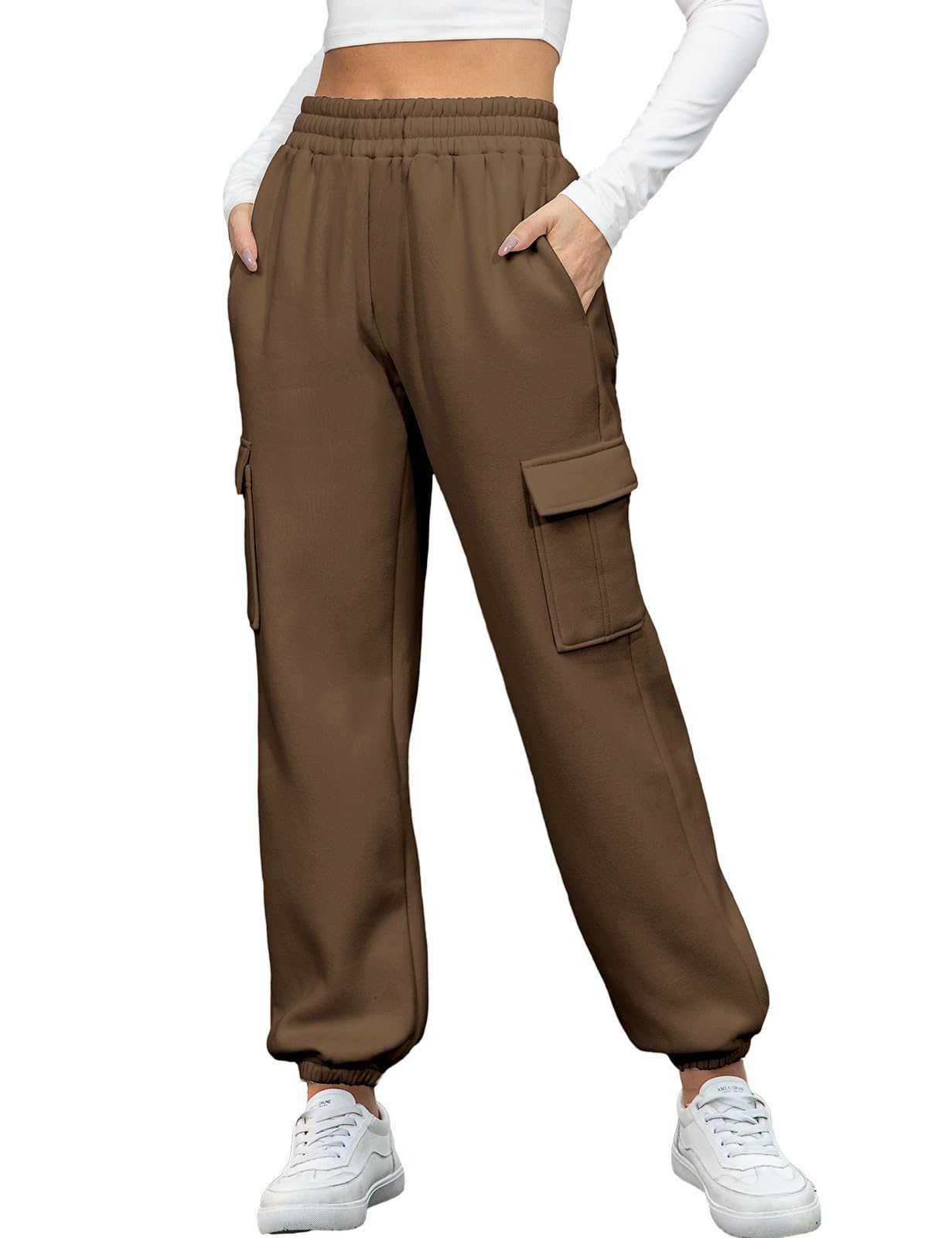 Bershka - Cargobroek van parachutestof met trekkoord n de talle n Bershka - Cargobroek van parachutestof met trekkoord n de talle n