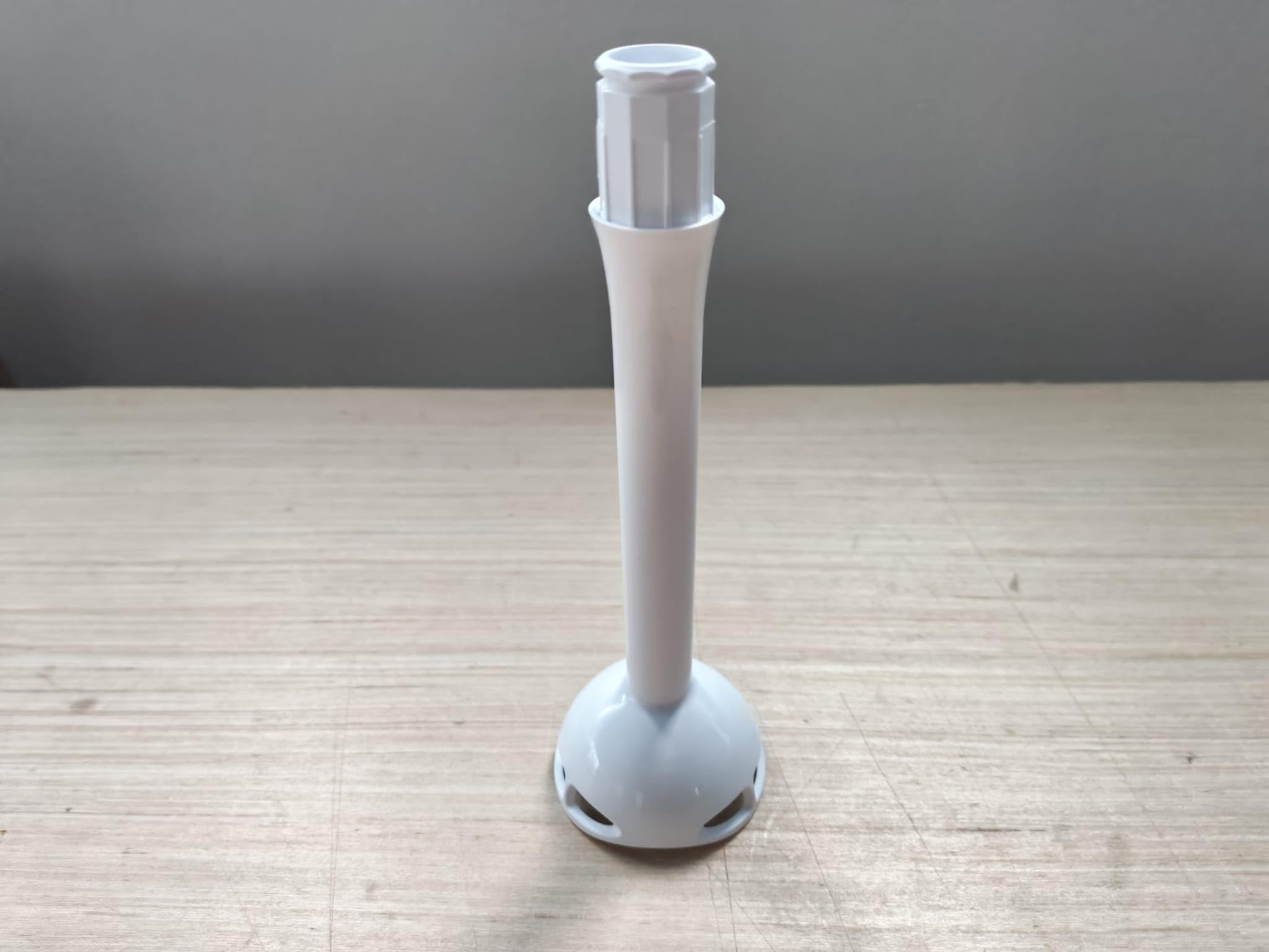 00657242 Piede mixer in plastica, lama in acciaio compatibile con Bosch per modelli ERGOMIX MFQ364, MSM640, MSM660