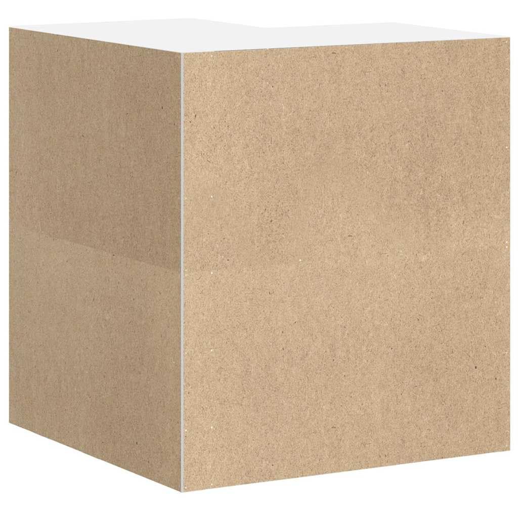 vidaXL Eckschrank Küchenschrank Lucca, weiß