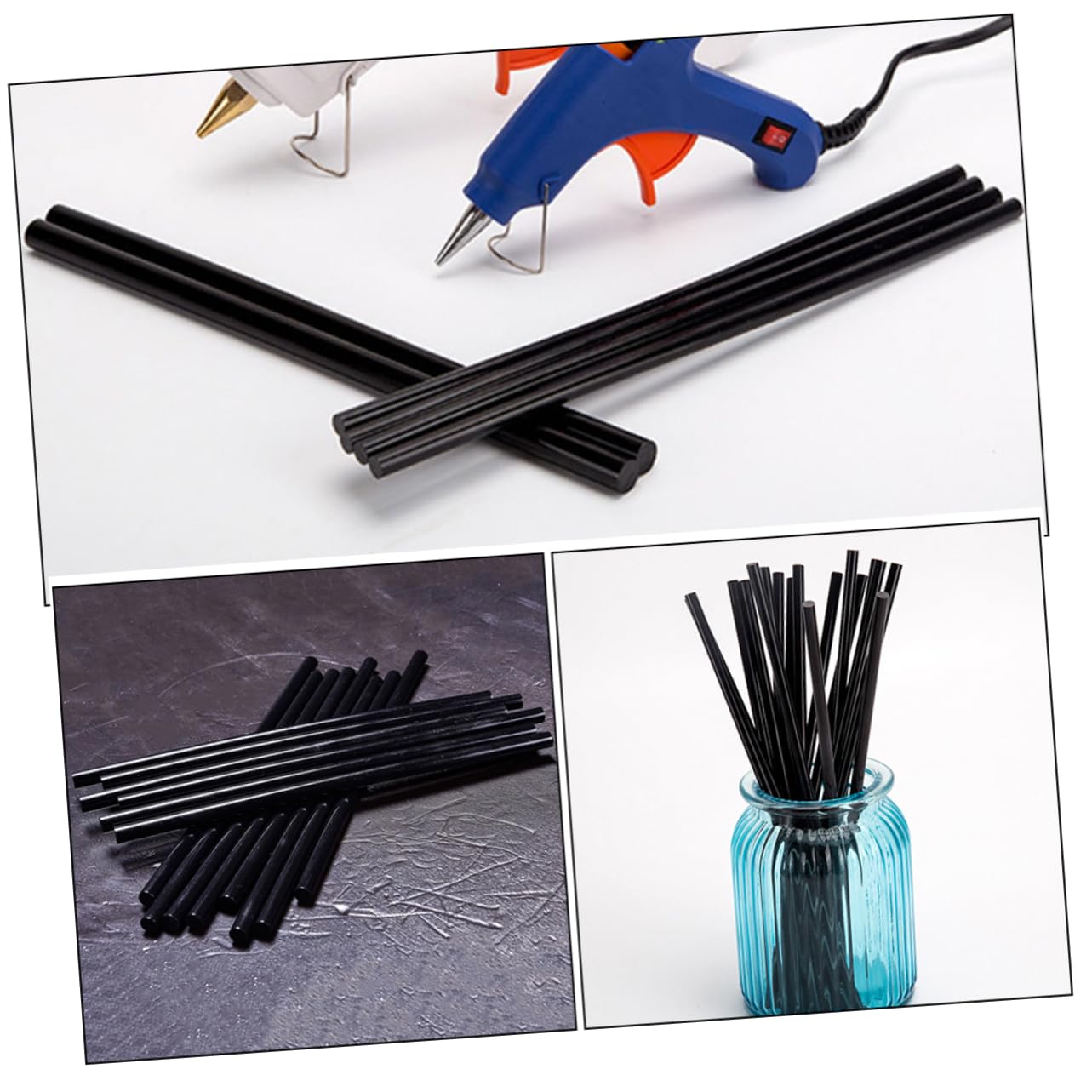 100pcs High Viscosity Hot Melt Glue Sticks DIY Crafts Glue Sticks Bulk