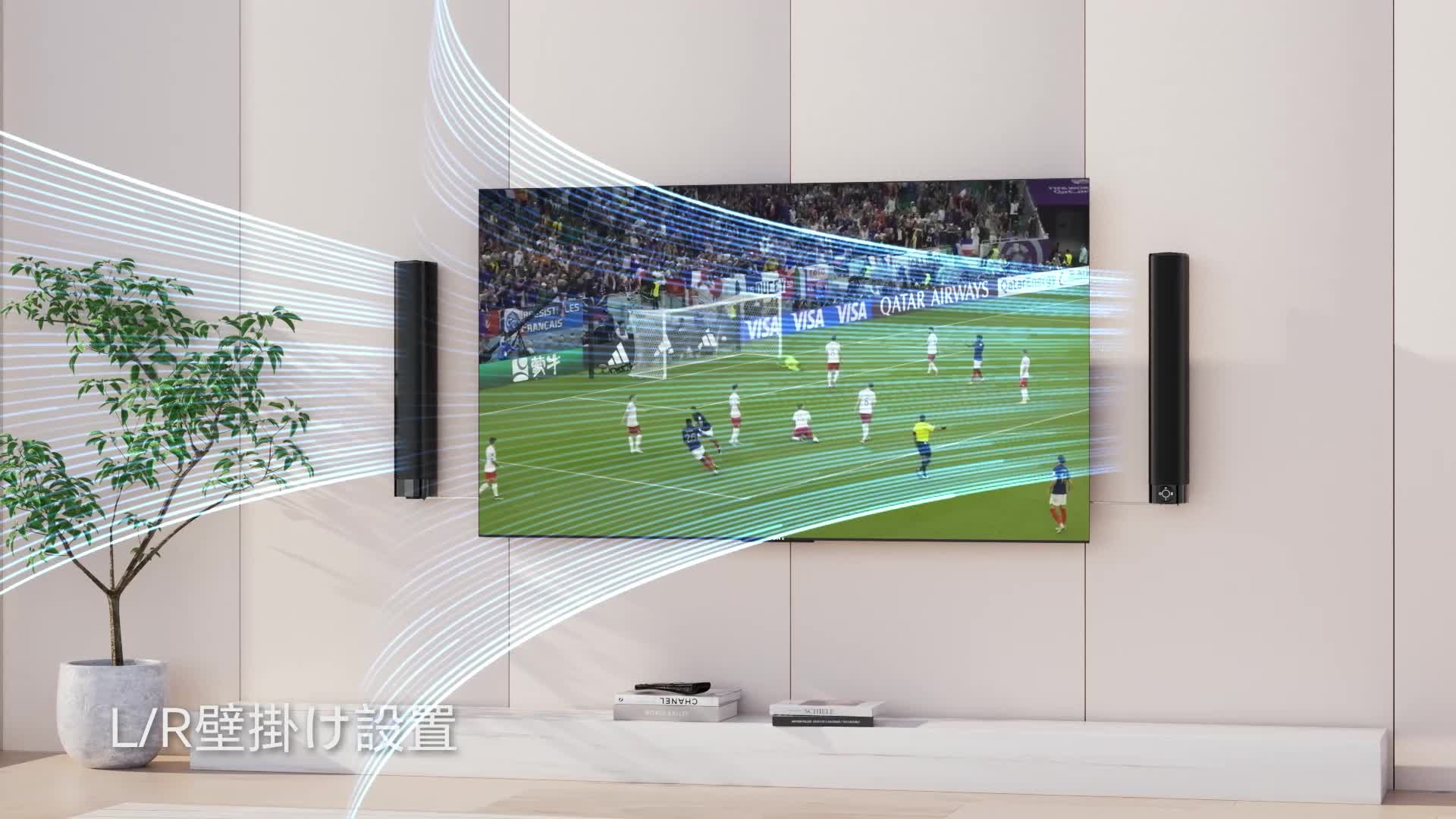 HolyCrab サウンドバー 2 in 1 取り外し可能 テレビ スピーカー Amazon.co.jp: HolyCrab サウンドバー 2 in 1 取り外し可能