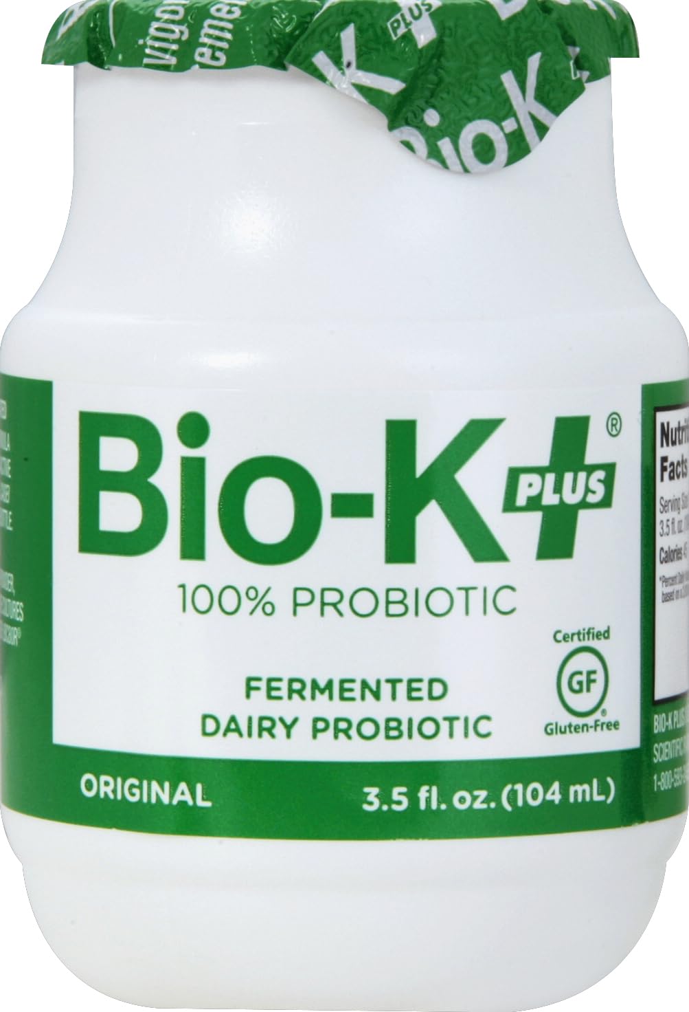 BIO-K Plus Original Probiotic SGL, 3.5 FZ