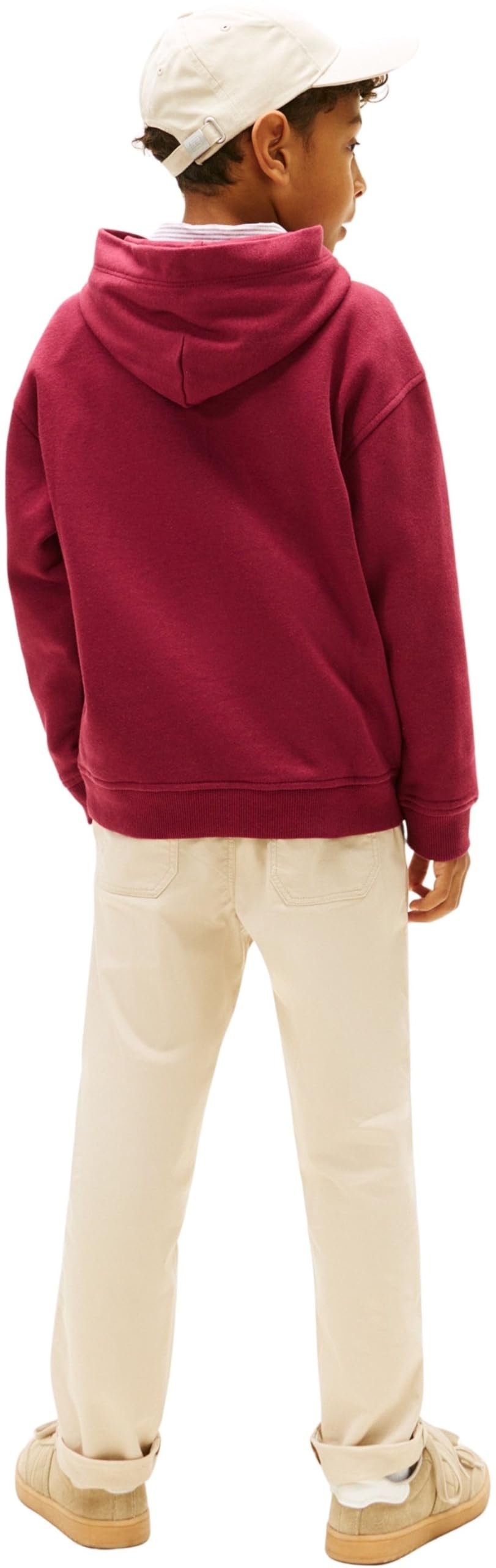 Tommy Hilfiger Bluza z kapturem Chłopcy Monotype Print Hoodie Kb0kb10028