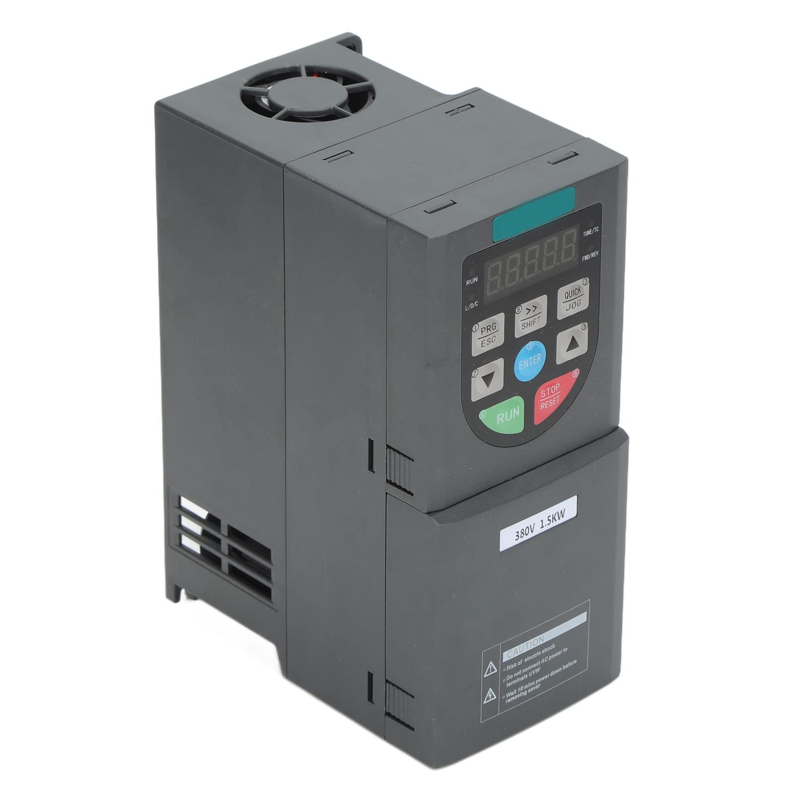 Azionamento a Frequenza Variabile, Convertitore di Frequenza Vettoriale ABS 1,5KW Trifase CA da 380 a 440 V, Uscita da 0 a 440 V, Controllo Ad Anello Aperto per Macchinari Tessili per la