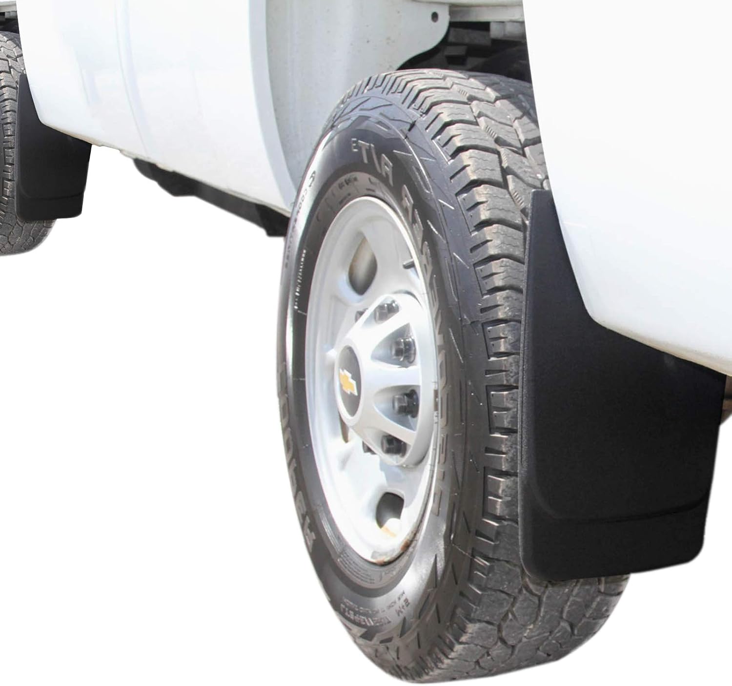 Red Hound Auto Premium Heavy Duty Molded Universal Mud Flaps Guards Splash Front and Rear Set 4pc