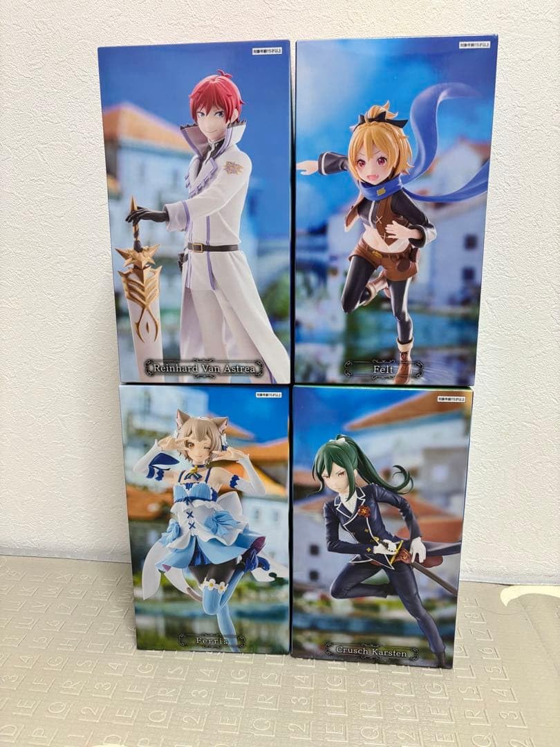リゼロ プリシラ フェリス ラインハルト フェルト フィギュア GIGO限定 Amazon.co.jp: GiGO限定 リゼロ フィギュア ラインハルト フェルト