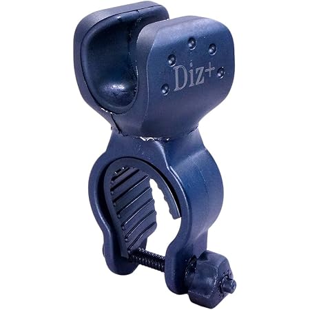 Amazon Diz ディズプラス 360度 角度調整 ラバーマウント 自転車 フラッシュライト Rubber Mount ディズプラス Diz ヘッドライト