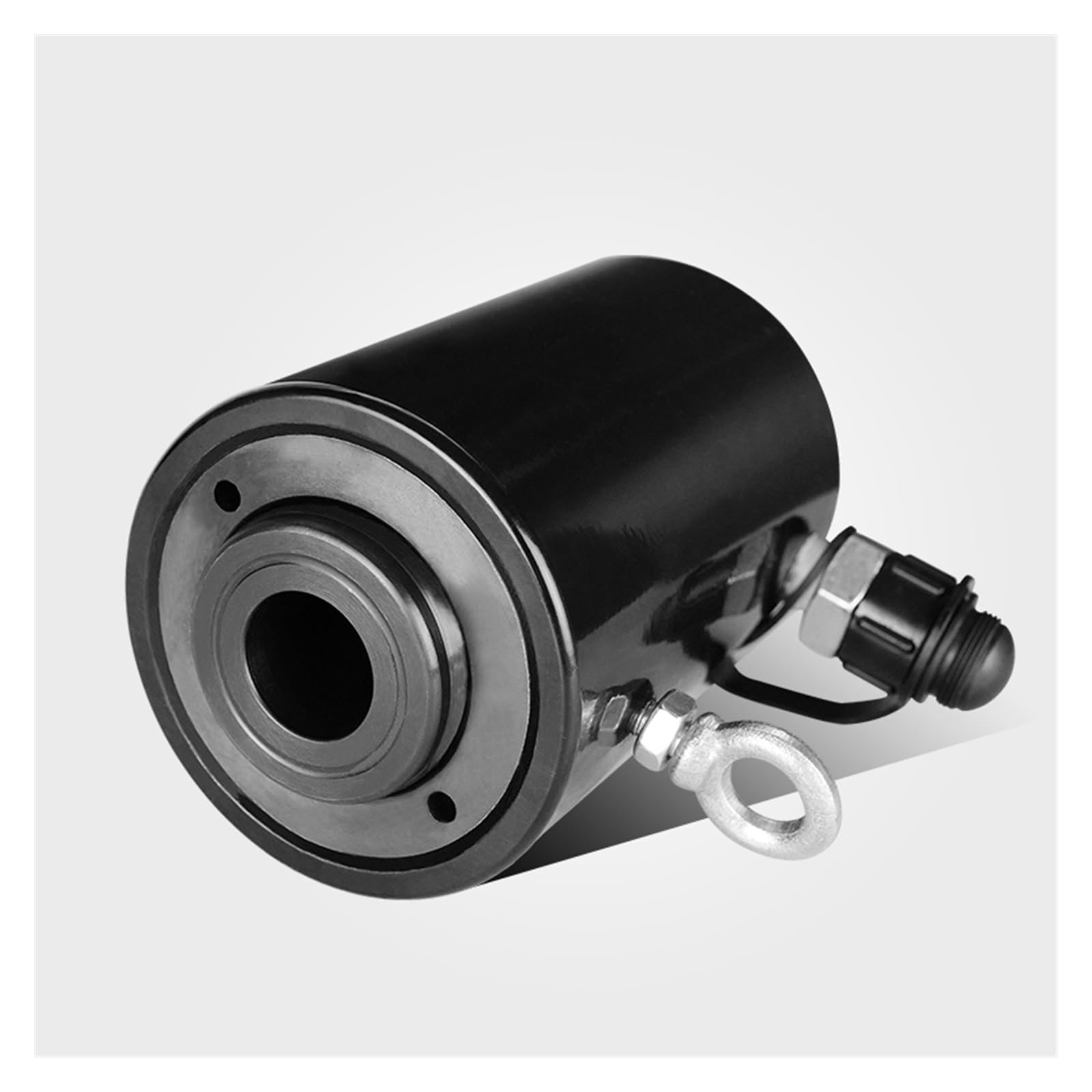 20Ton 50mm Hydraulic Hollow Plunger Jack Hollow Plunger Hydraulic Hollow Cylinder for DIY Enthusiasts(with CP-700)