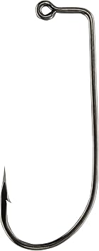 Victory 10111 Black Nickel 90 Degree Extra Strong Jig Hook Pack of 100 Size #2-4/0