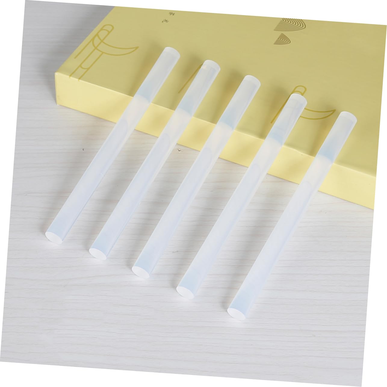 CIMAXIC 80pcs Hot Melt Glue Stick Glue Stick Melt Tape Size Adhesive Purpose Clear All Purpose Hot All Heat Mini Heat Transparent
