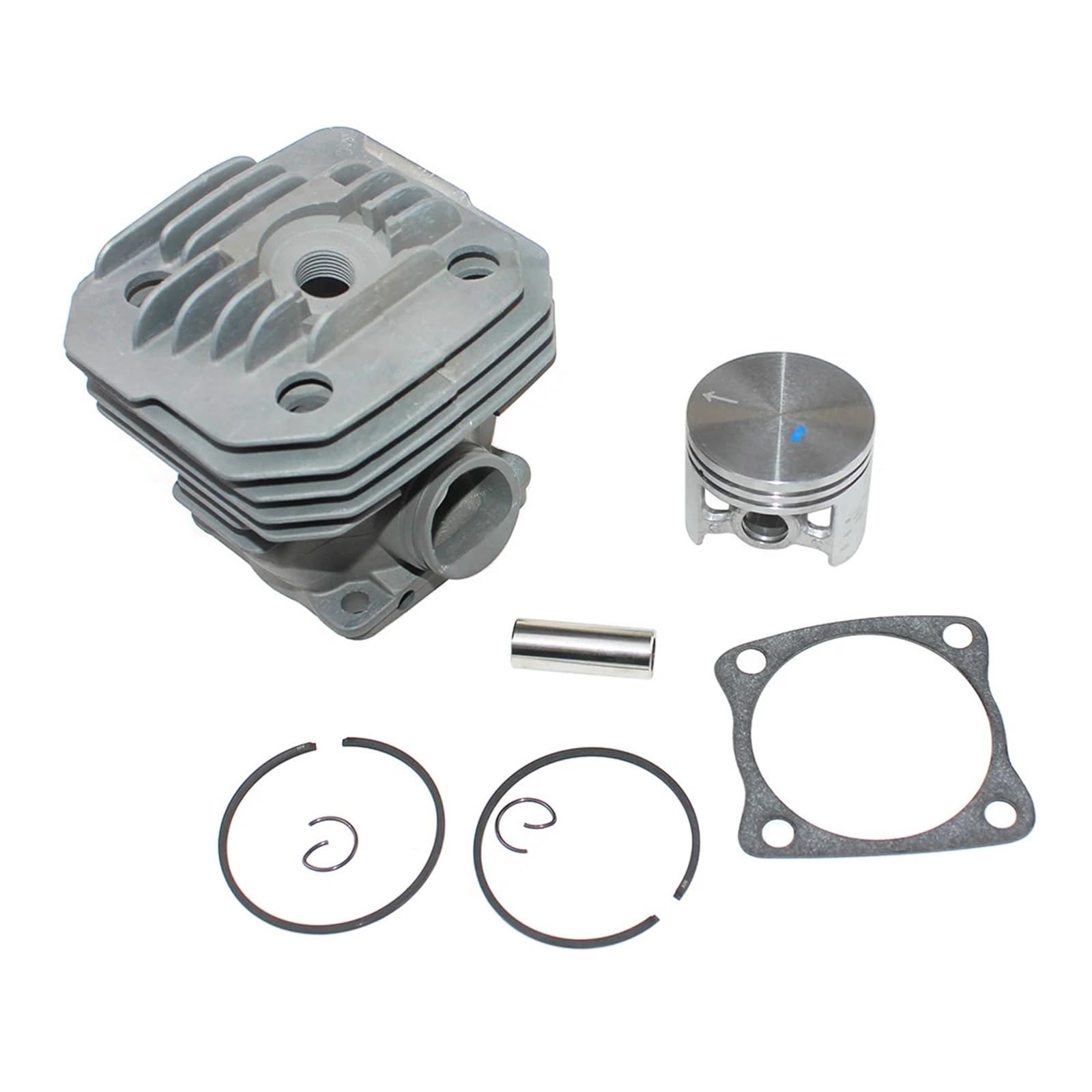 CVAADV Cylinder Piston Kit Compatible with Oleo-Mac 962 962TTA 963 965 965HD 956 GS630 GS650 963TTA Efco 162 TT162 165 156 MT6300 MT6500 TT163