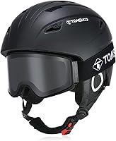 TOMSHOO Ski Helmet & Goggles Set for Men Women - Shockproof Windproof Snowboard Gear for Skiing Snowboarding