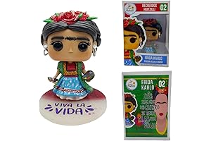 Frida Kahlo Custom Figure Pop Style (Roses)