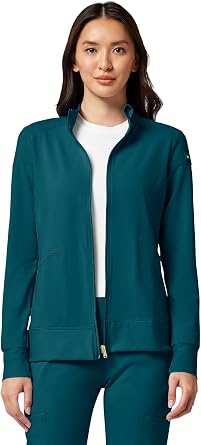 30% off: Cherokee iFlex Scrub Jacket for Women 2 Pocket Zip Front