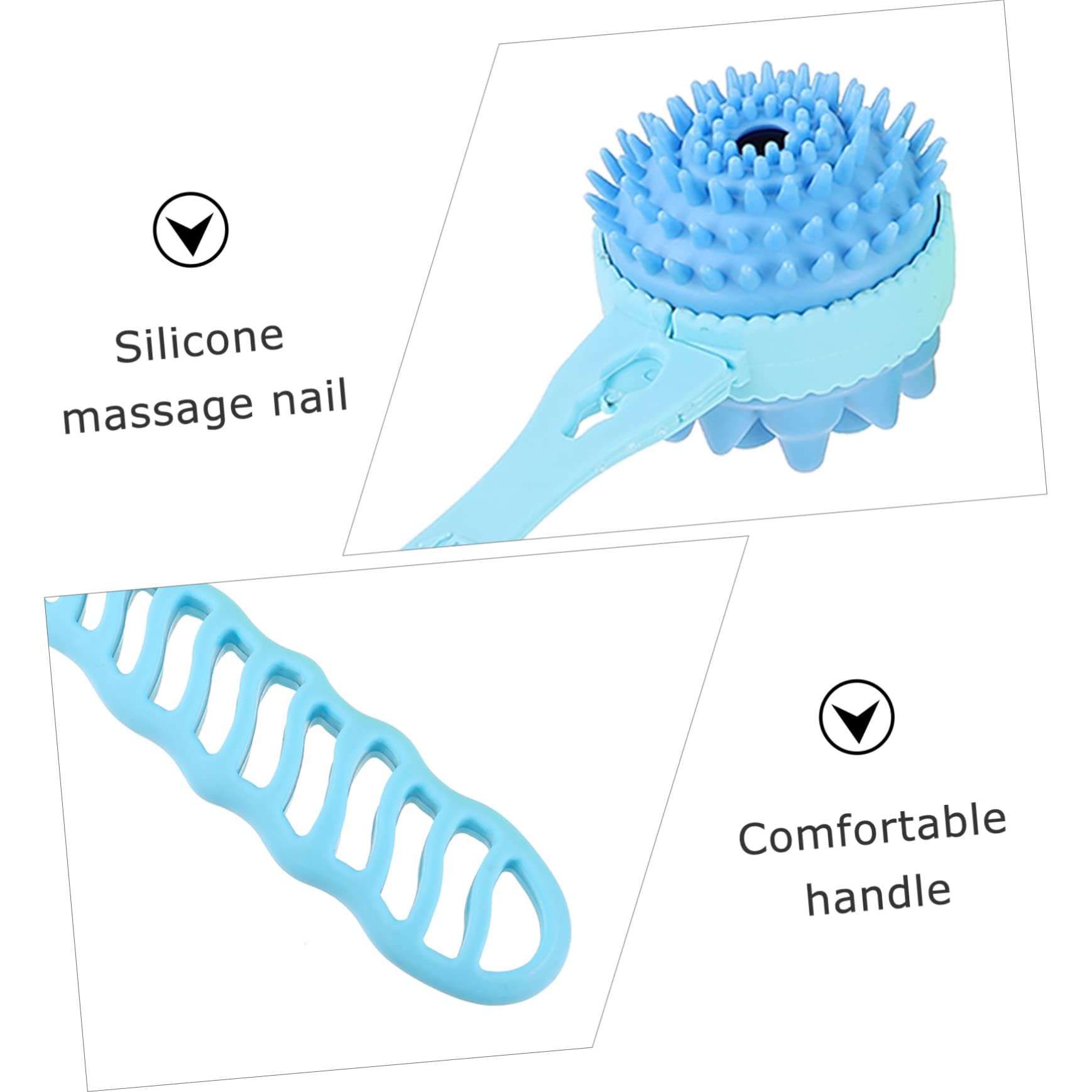 VALICLUD 4piezas Masajeador Manual De Cuerpo Herramienta Portátil Para De y Relajación Muscular Espalda Cuello y Piernas Estimula Puntos De y Mejora La Circulación