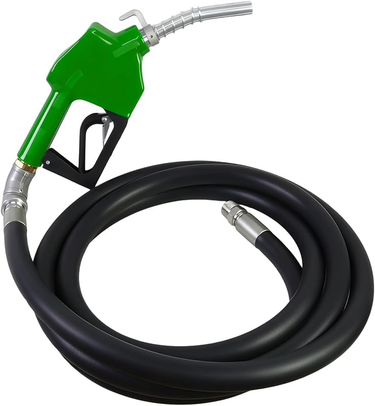 Kit de bico para transferência de combustível PANCYCW 3/4 NPT com mangueira de 3,05 m – 1 unidade