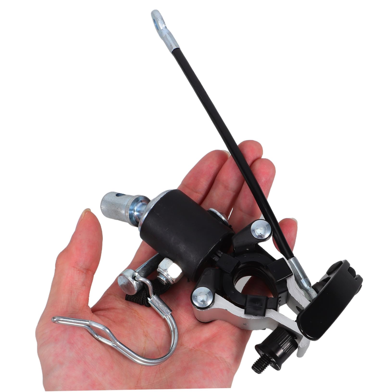 Fahrrad Anhänger Kupplung Adapter Universeller Stabiler Anhängerverbinder für Sicheres Fahrrad Trailer Anbringen Belastbar und Vibrationsarm für Outdoor Einsätze