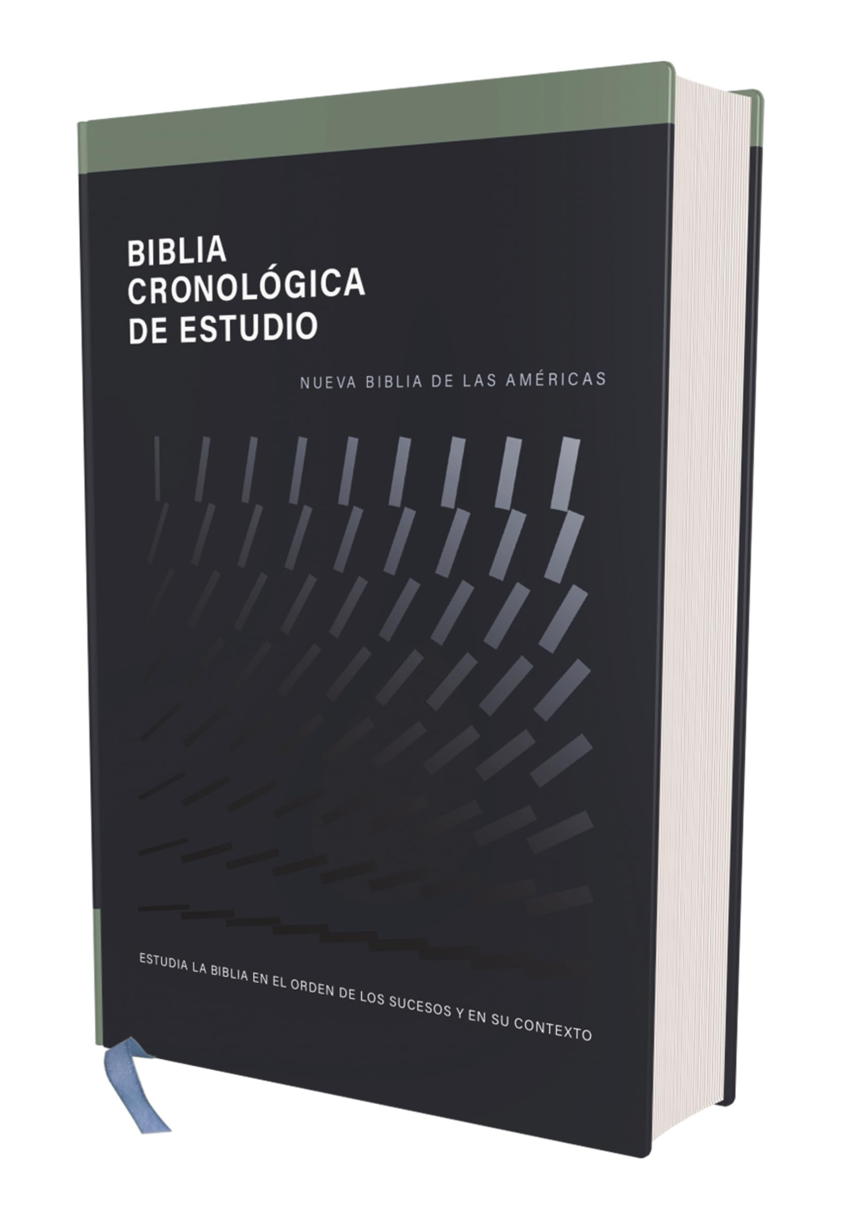 Vida Publishers Biblia Cronológica de Estudio + Comfort Print: Nueva Biblia De Las Américas, Tapa dura