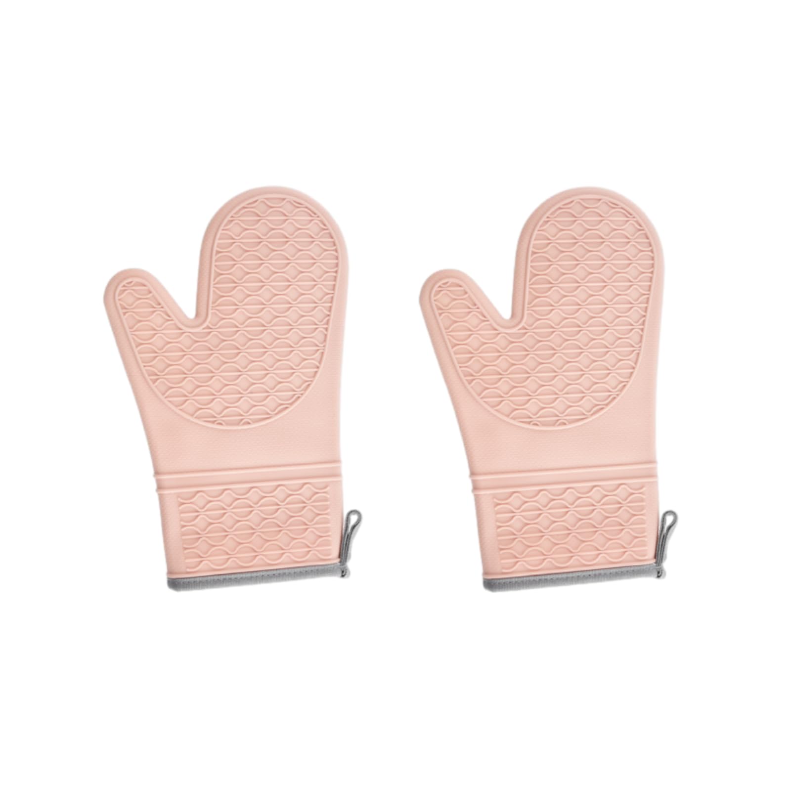 Silicone Oven Gloves, Heat Resistant Double Oven Mitts for BBQ