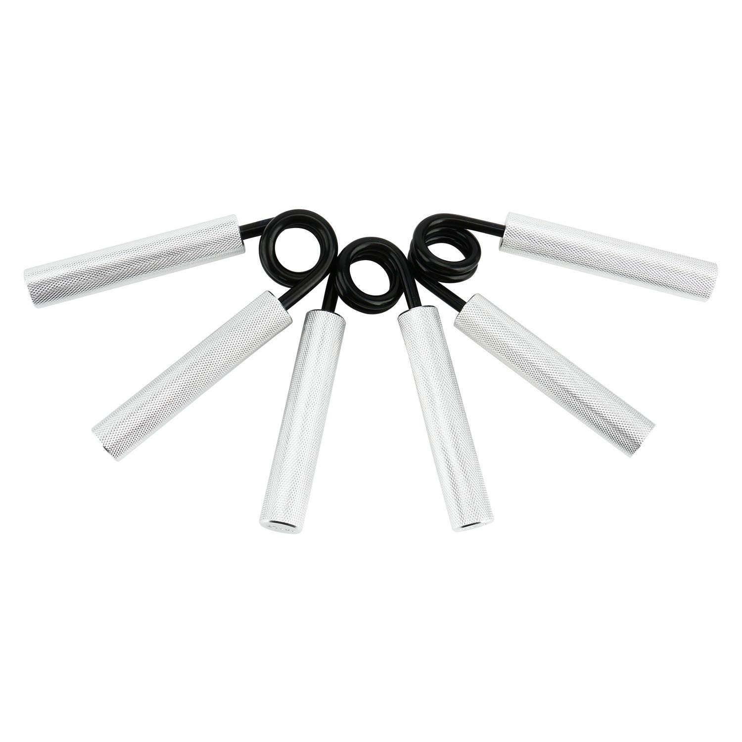 Hand Gripper 3 pcs, 100, 150, 200 lbs, Heavy Grippers, Arm Muscle Builder, Wrist Strengthener, Hand Grip Strengthener Set