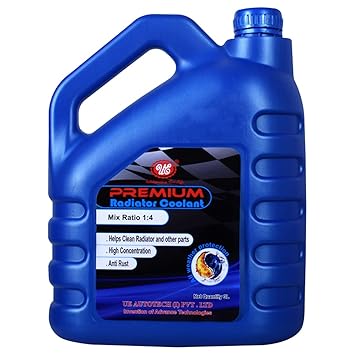 UE Premium Car Care Radiator Coolant Concentrate Blue (3 L) | Mix Ratio 1:4 | Coolant for Petrol, Diesel and CNG Vehicles | Generator & Heavy Duty Vehicles