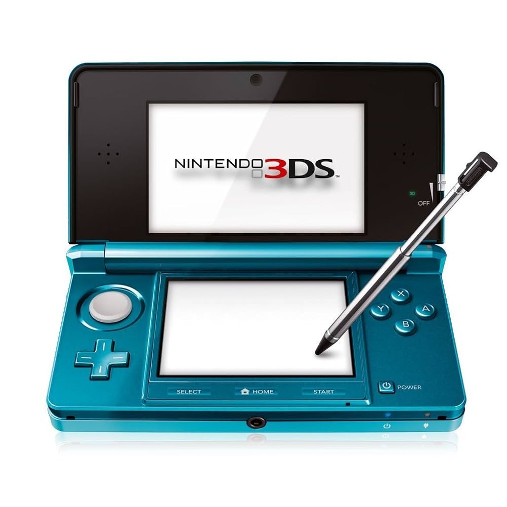 Nintendo 3DS ブルー￼ Console Nintendo 3ds - Bleu Lagon : Amazon.pl: Gry wideo
