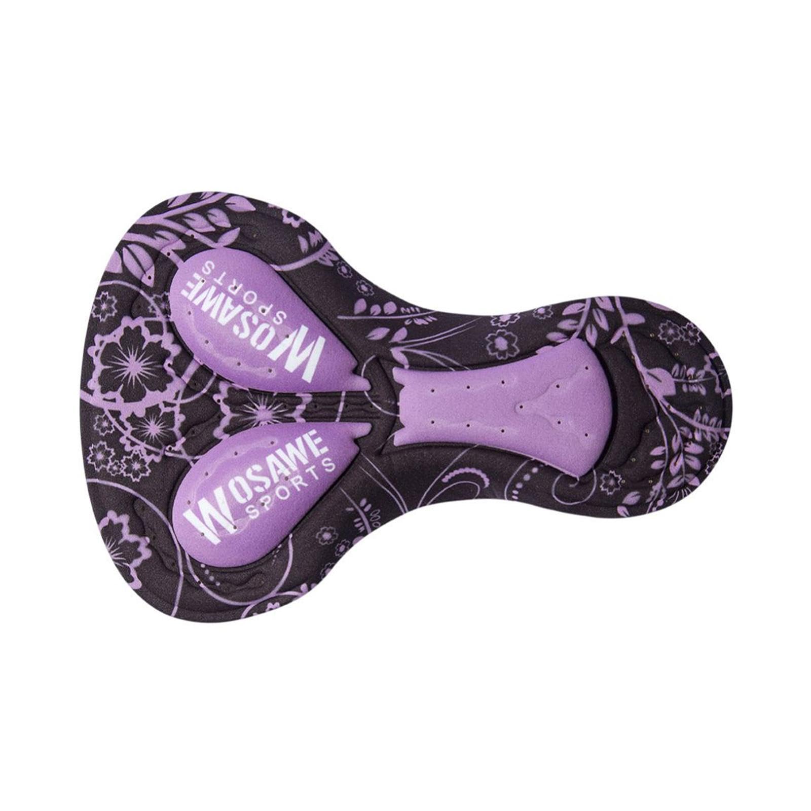 Aosekaa Bicycle Shorts Mat, Cycling Underwear Pad, Clothes Supplies,Padding,Soft 3D Padded,Bike Seat Cushion for Mountain Bike,Biking