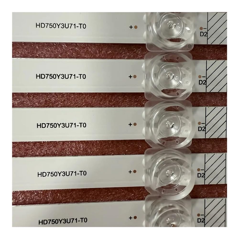 Bande de rétroéclairage LED 7LED for Hisense 75A7GQ 75A70GQ 75A70 75A7GQTUK JL.D75071330-003BS-M_V03 HD750Y3U71-T0 T0L2 Backlight Strip