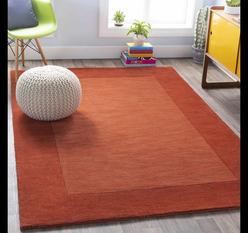 Image of Carpets and Rugs Handwoven Woolen Thick Floral and Contemporary Designs for Area Rugs, Carpets for Living Room, Bedroom, Hall Long Size 12x15 feet