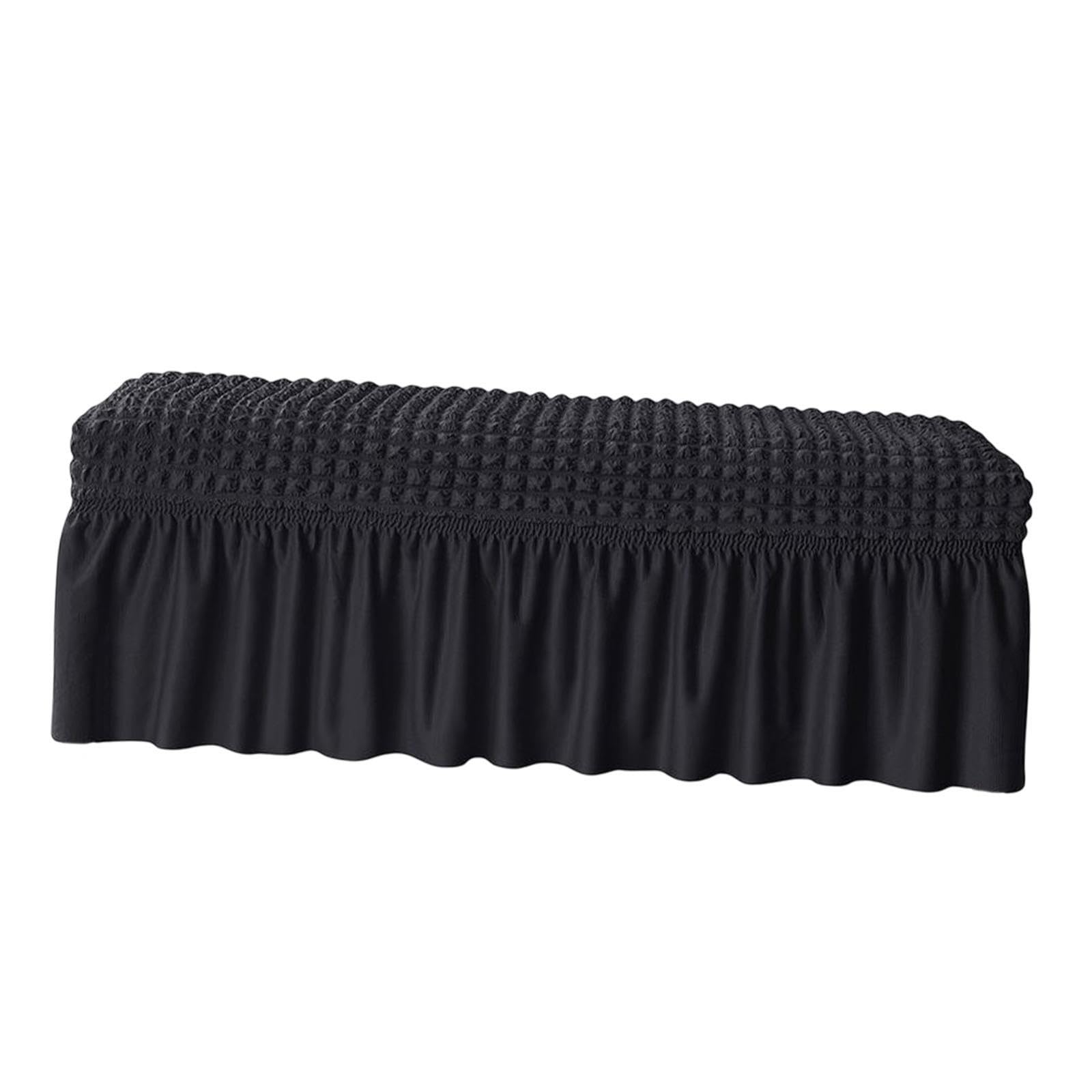 QUXVUIS Fashion Classic Long Bench Seat Cover Washable Slipcover Keeps Bench Looking New While Offering Excellent Dining Seat Cover Stretch Slipcover