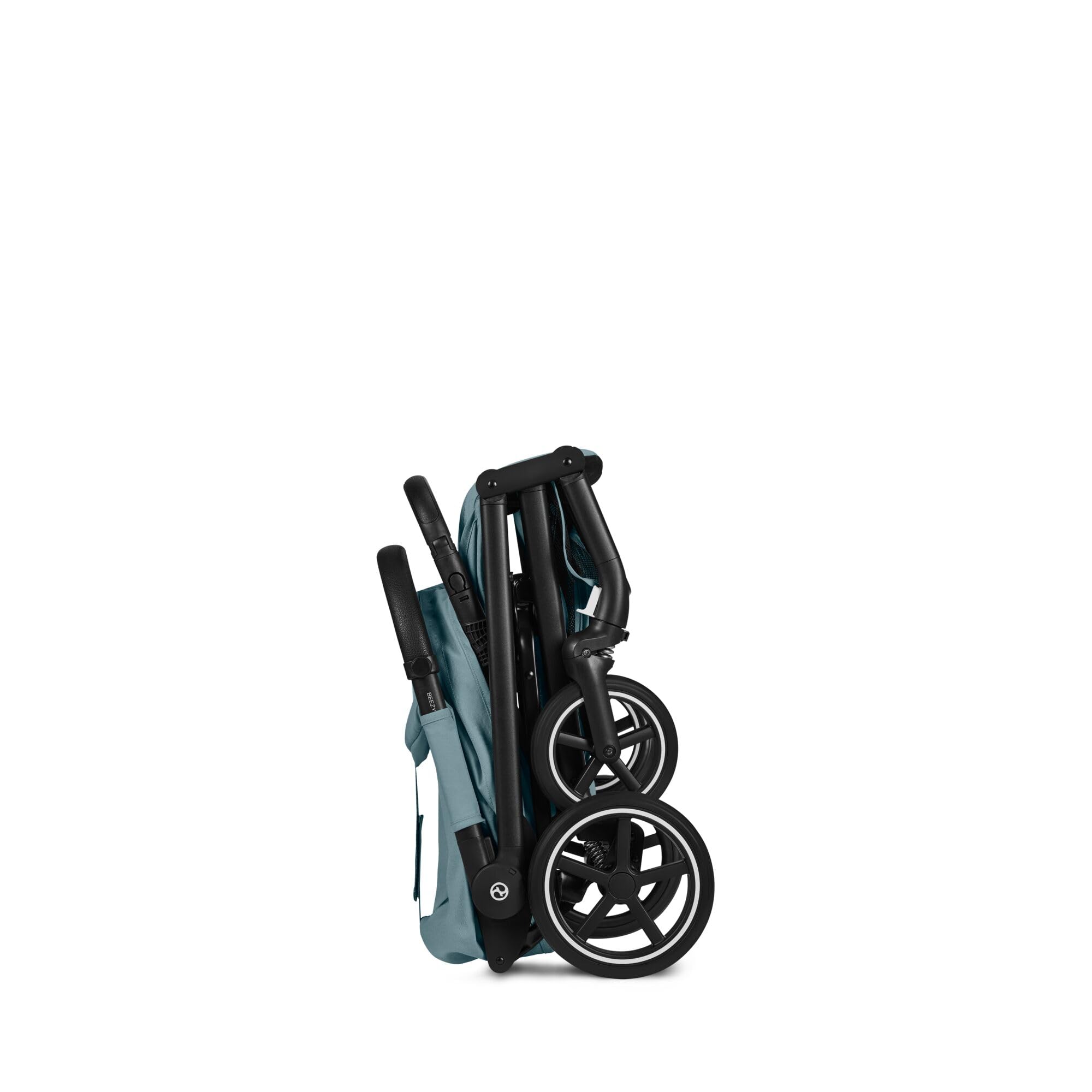 CYBEX Gold Wózek dziecięcy BEEZY z ergonomiczną pozycją leżącą, Od urodzenia do ok. 4 lat (maks. 22 kg), Kompaktowe składanie, Jednoręczny system pasów, Stormy Blue