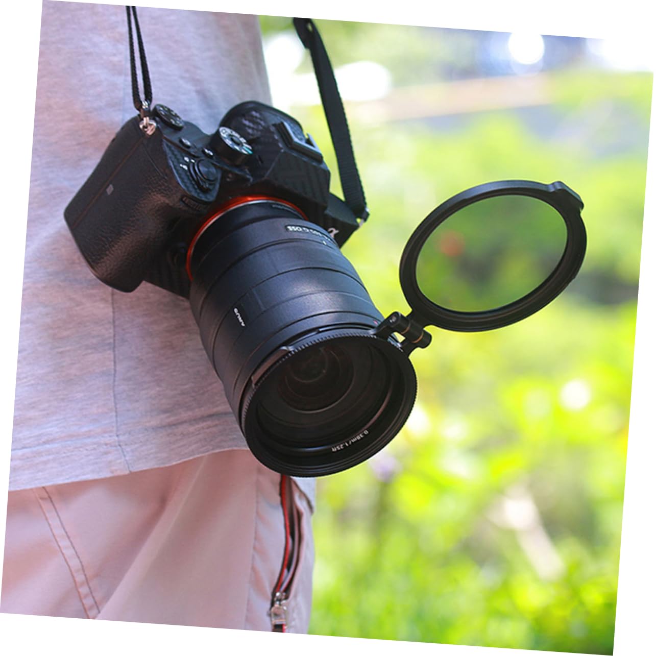 jojofuny 3pezzi Rapido Adattatore Per Filtri Con Supporto Sgancio Veloce Accessorio Per Fotocamere Reflex e Obiettivi Grandangolari